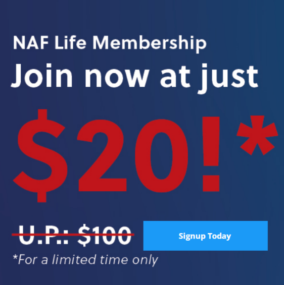 NAF Lifetime Membership